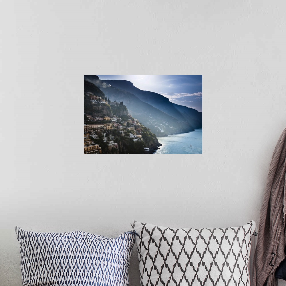 A bohemian room featuring View of Positano on Amalfi Coast, Campania, Italy