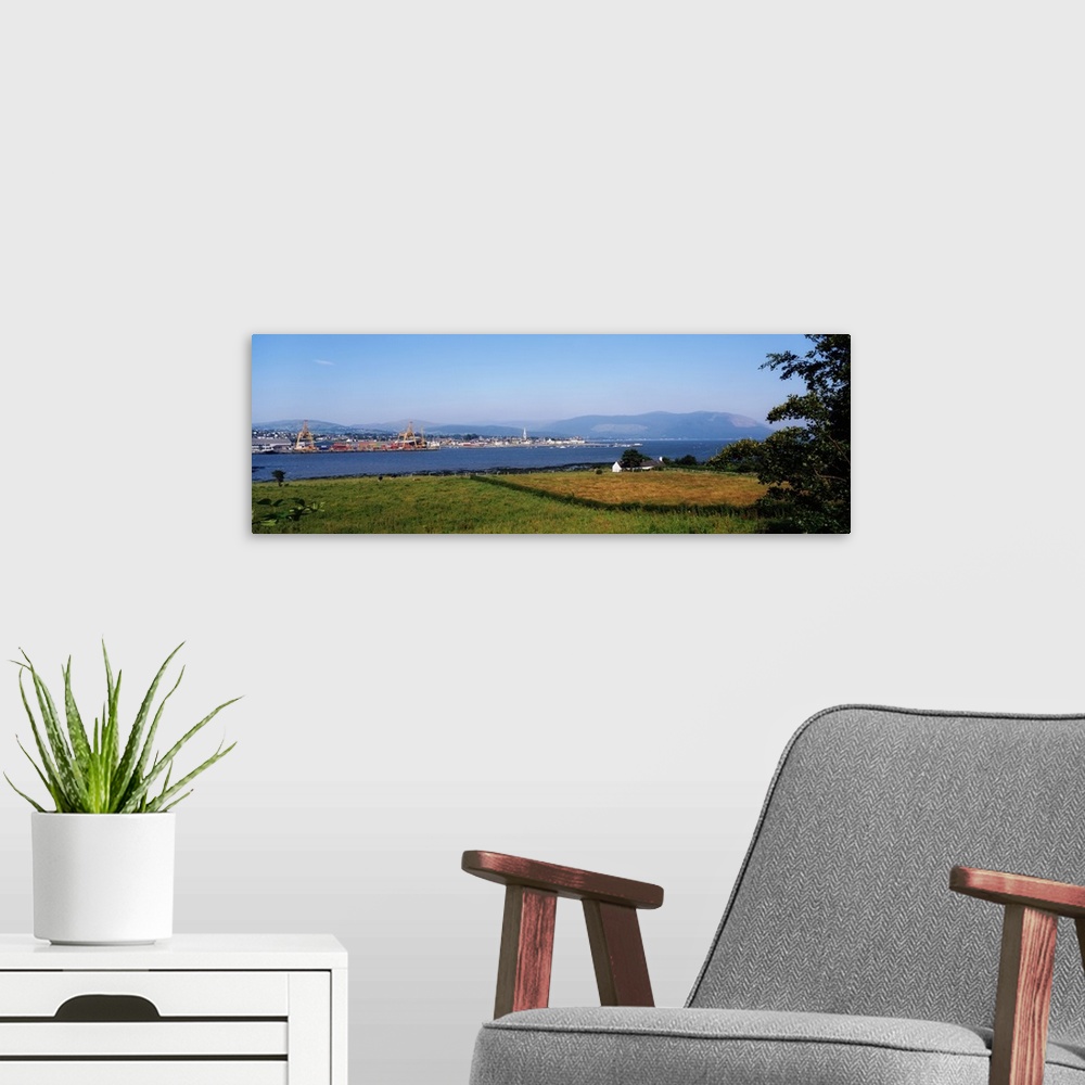 A modern room featuring Warrenpoint From Carlingford, Co. Down, Ireland