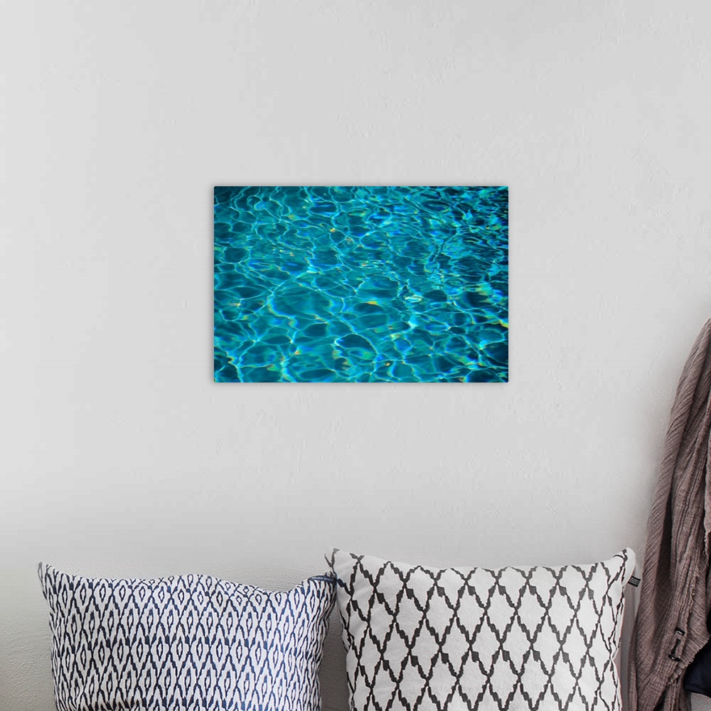 A bohemian room featuring Water Reflections Of Pool, Design And Light Patterns