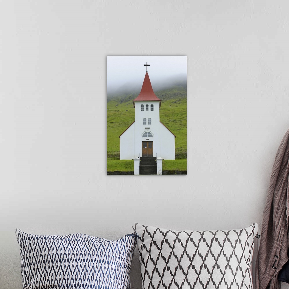 A bohemian room featuring Wooden Church, Asofsskali, Iceland