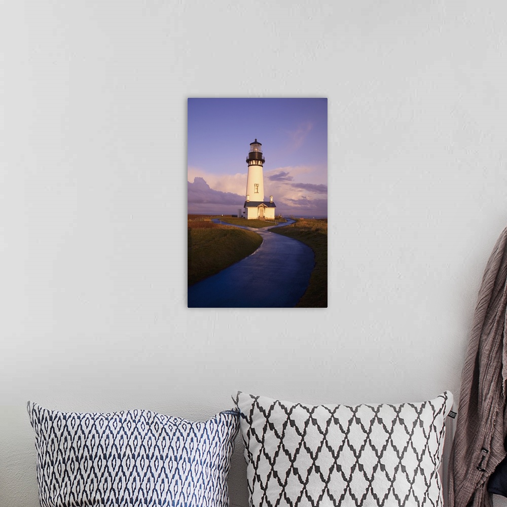 A bohemian room featuring Yaquina Head Lighthouse, Oregon
