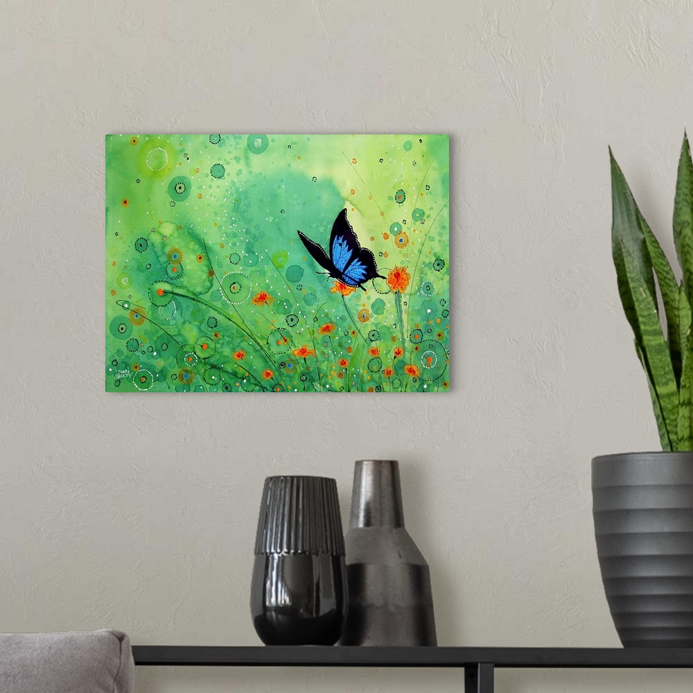 A modern room featuring Ulysses Butterfly