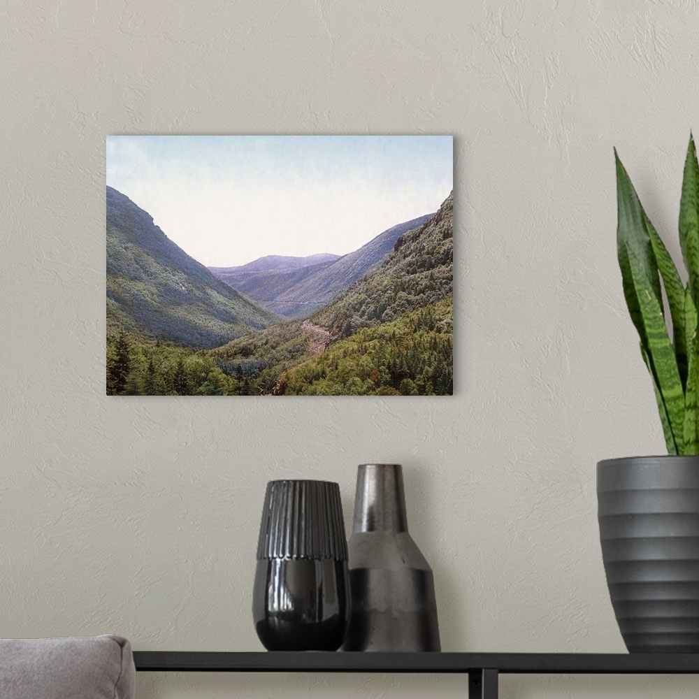 A modern room featuring Crawford Notch from Elephants Head White Mountains