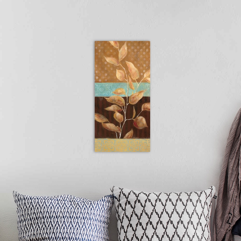 A bohemian room featuring Autumn Collage II