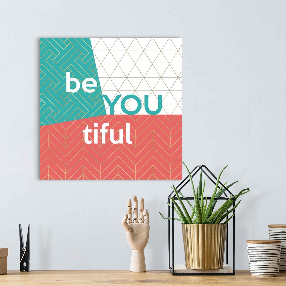 A bohemian room featuring Be You Tiful