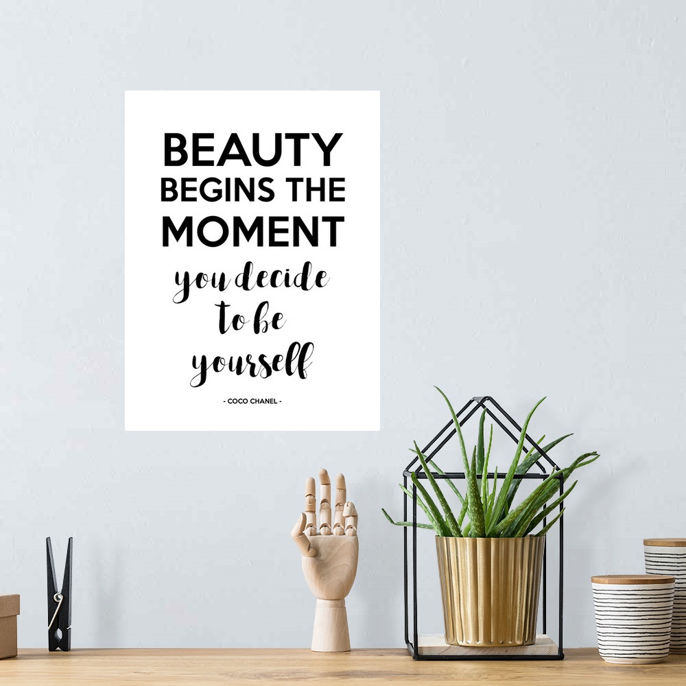 A bohemian room featuring Beauty Begins I