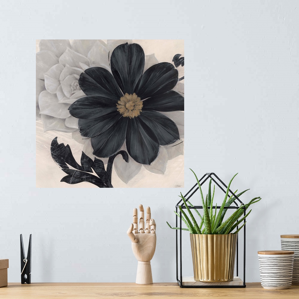 A bohemian room featuring Blossom and Succulent Black