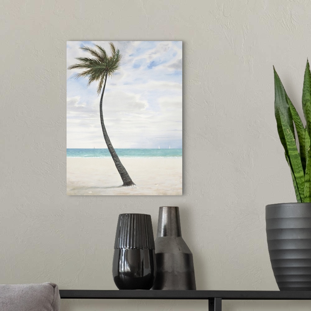 A modern room featuring Breezy Palm I