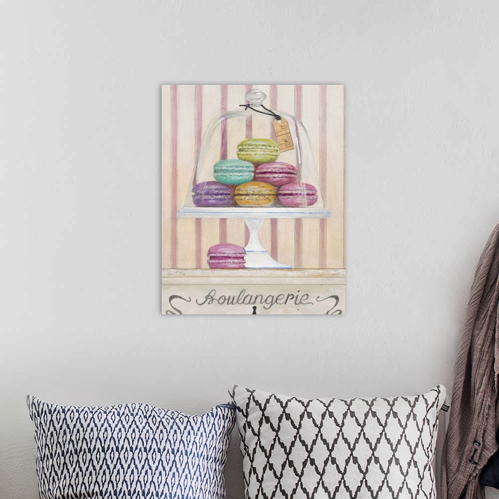 A bohemian room featuring French Macaroons I