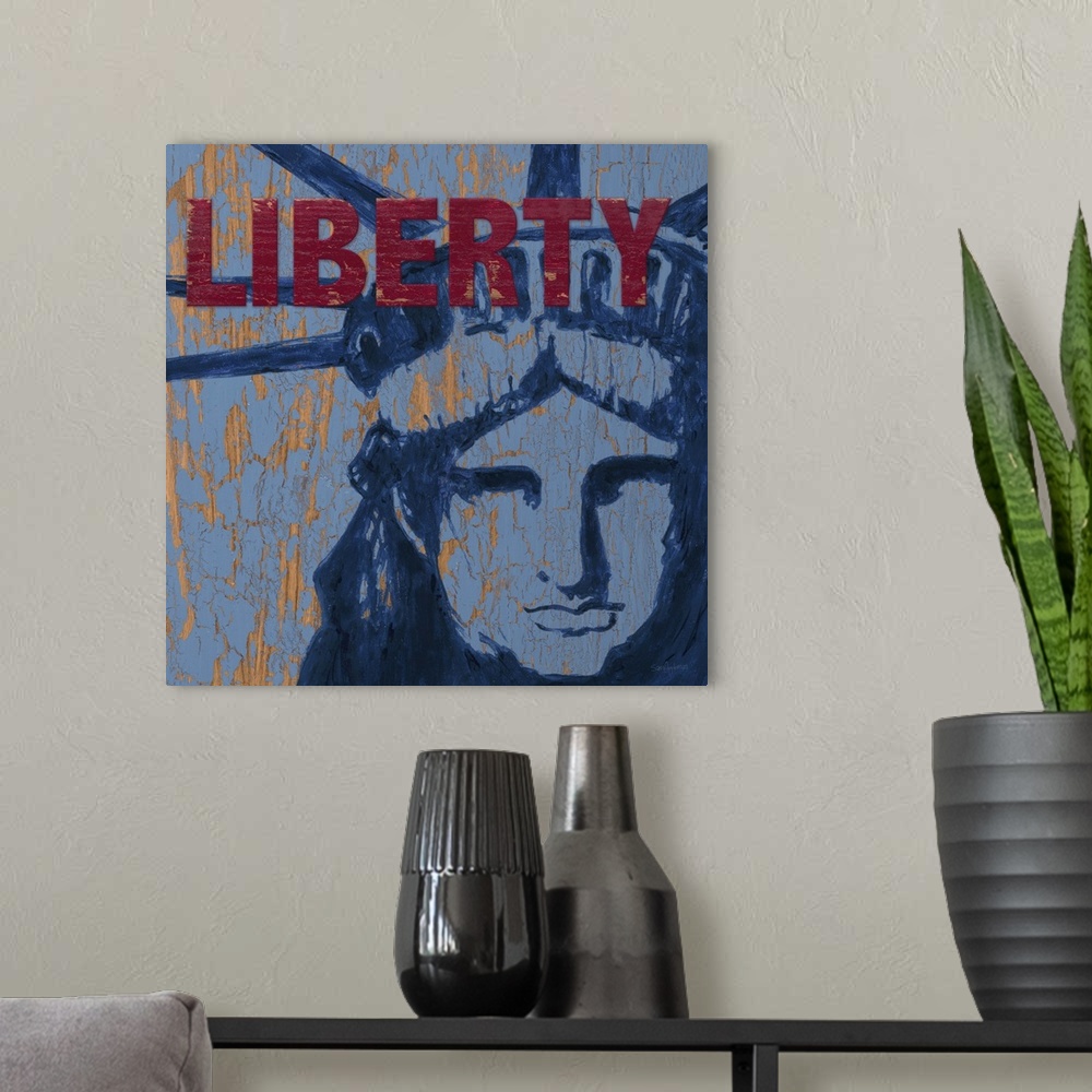 A modern room featuring Liberty Reigns compilled