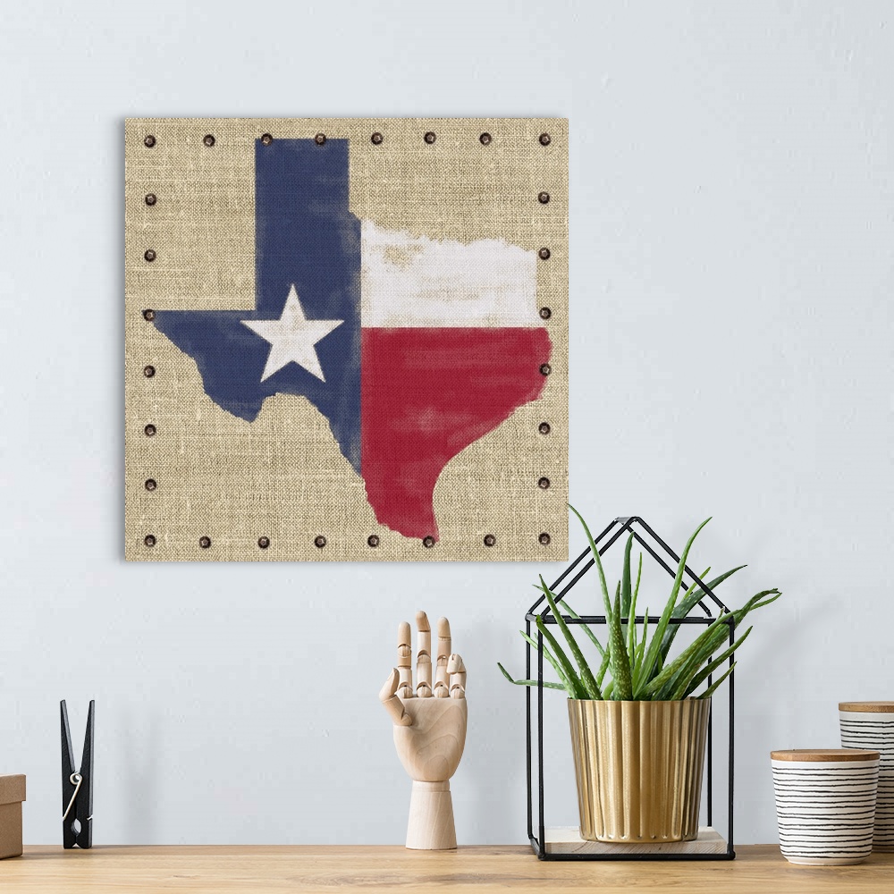 A bohemian room featuring Lone Star State