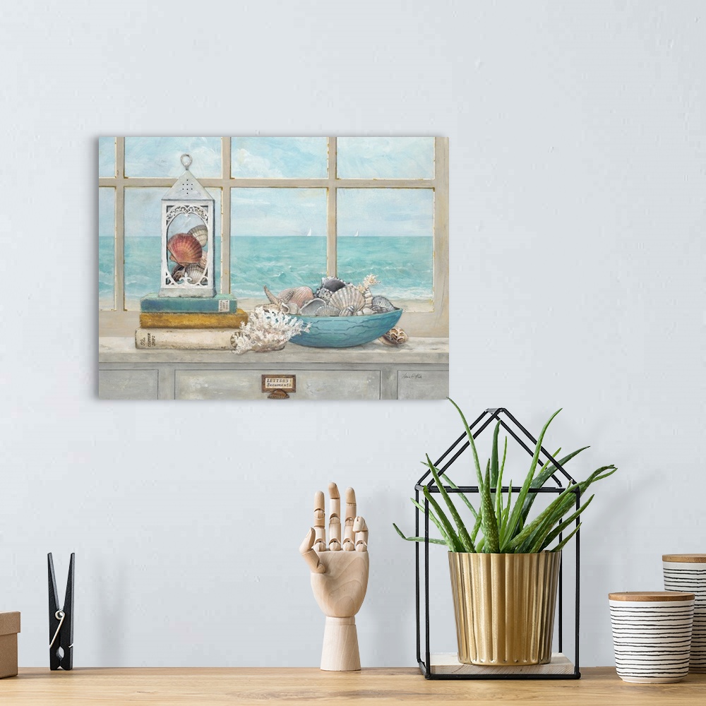 A bohemian room featuring Ocean Air View
