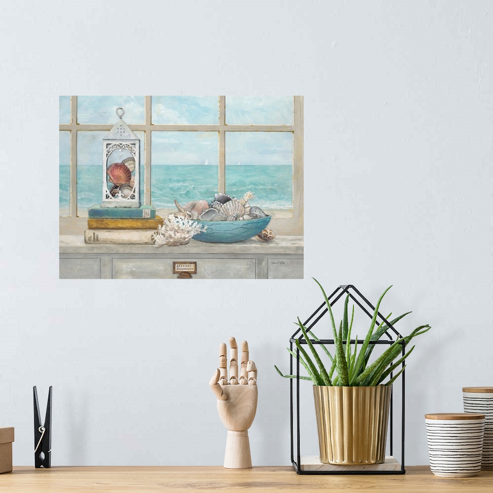 A bohemian room featuring Ocean Air View