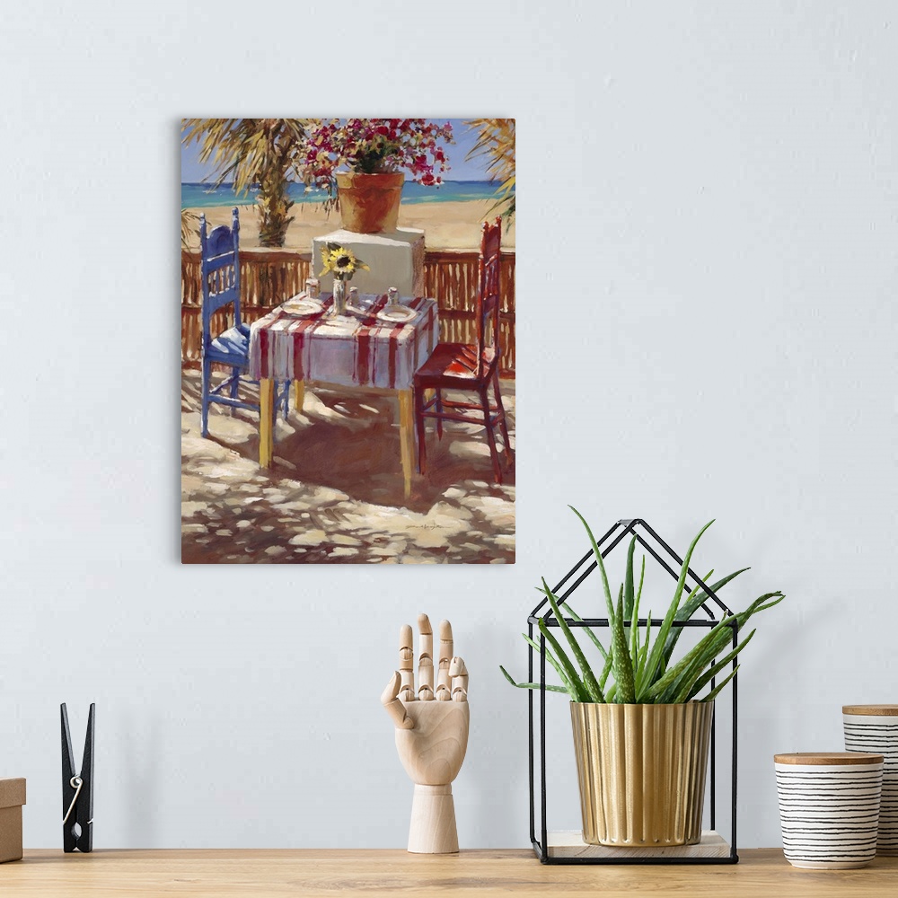 A bohemian room featuring Seaside Cafe