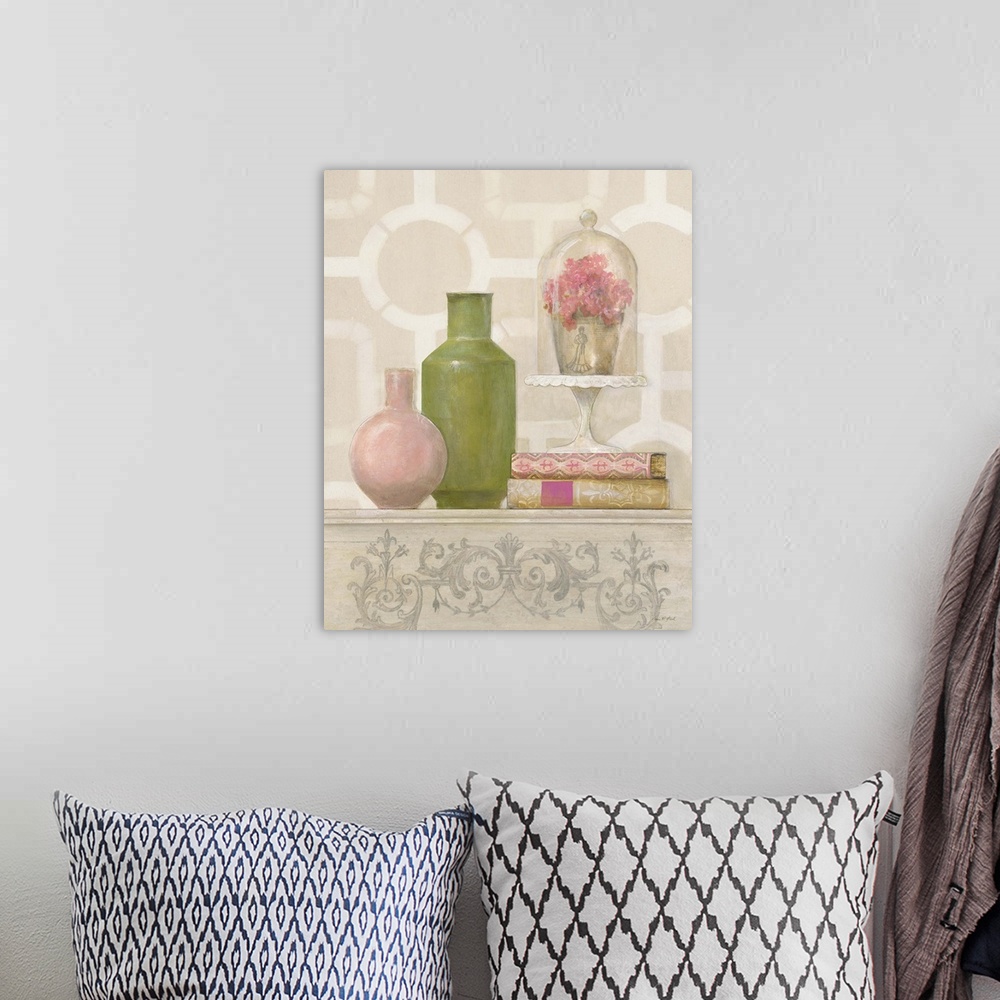 A bohemian room featuring Spring Palette Vignette
