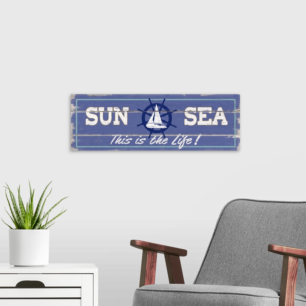A modern room featuring Sun and Sea