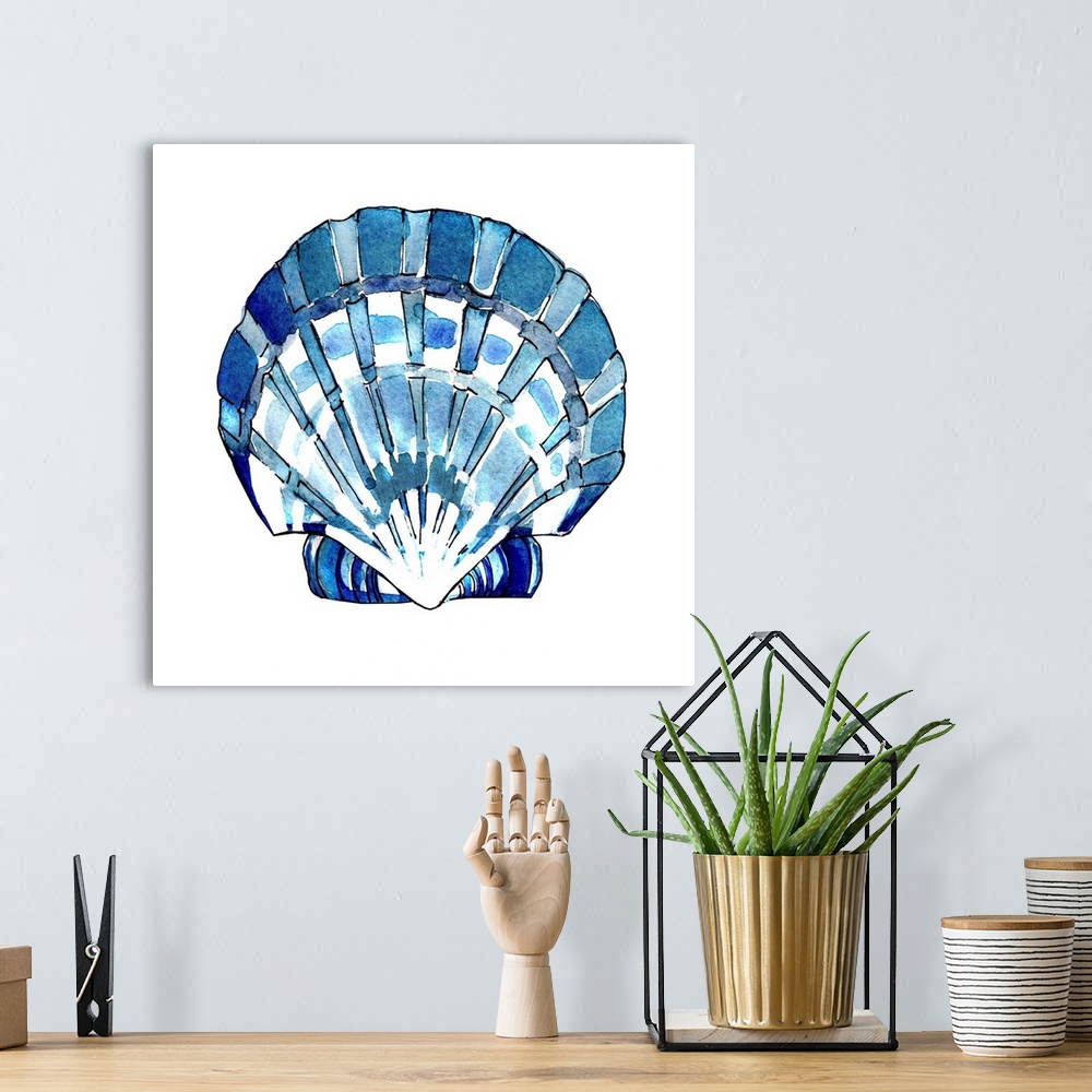 A bohemian room featuring Tidal Pool Shell