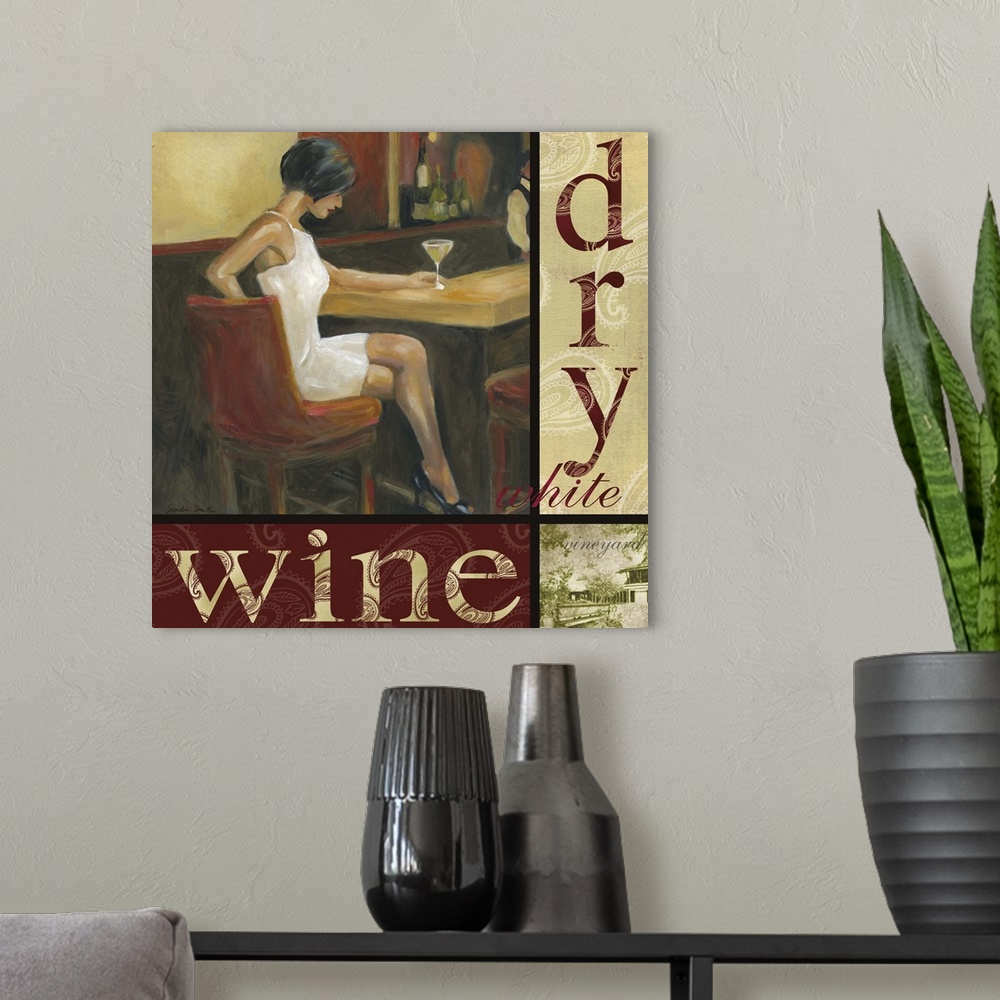 A modern room featuring White Wine Moment