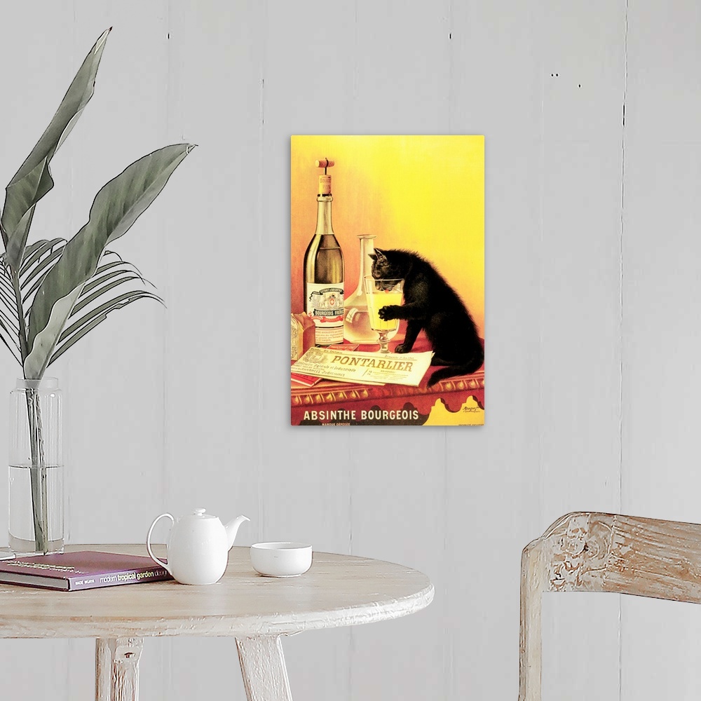 A farmhouse room featuring Vintage Postercat