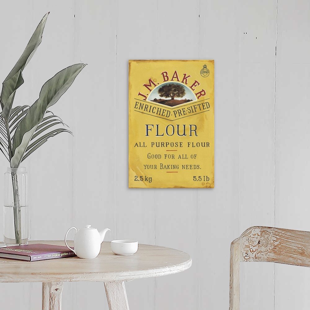 A farmhouse room featuring All Purpose Flour