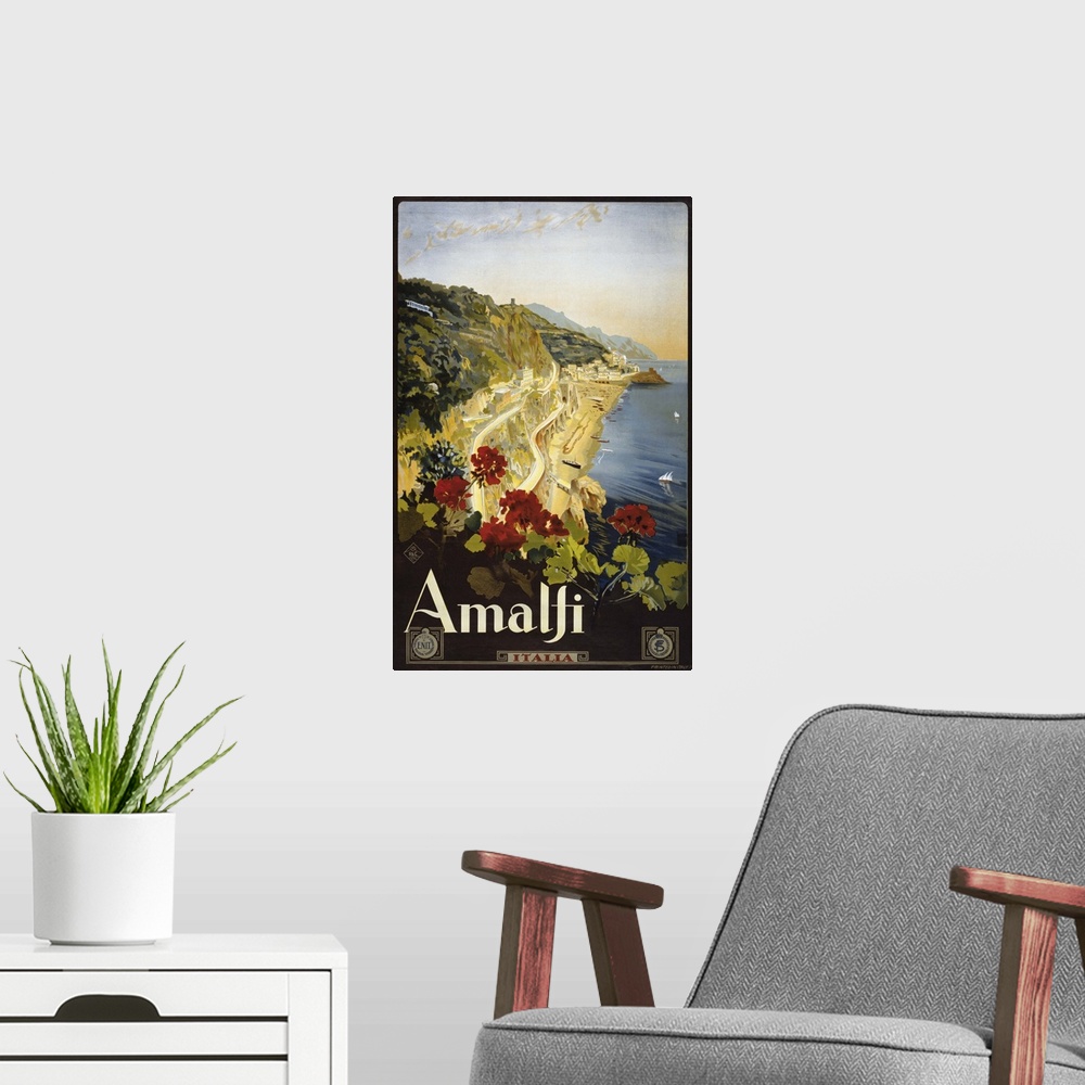 A modern room featuring Amalfi