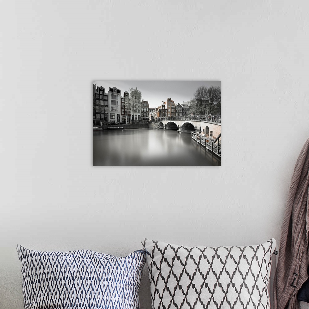 A bohemian room featuring Amsterdam Canals 1