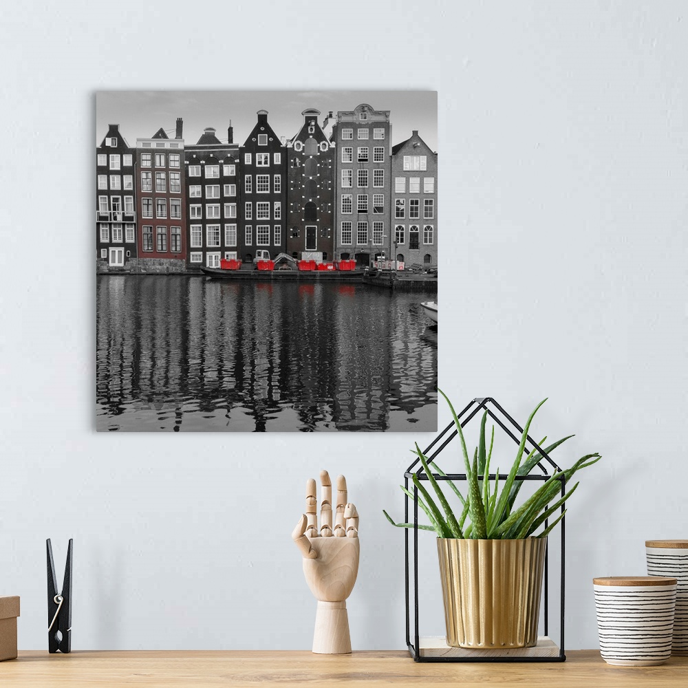 A bohemian room featuring Amsterdam Canals 4
