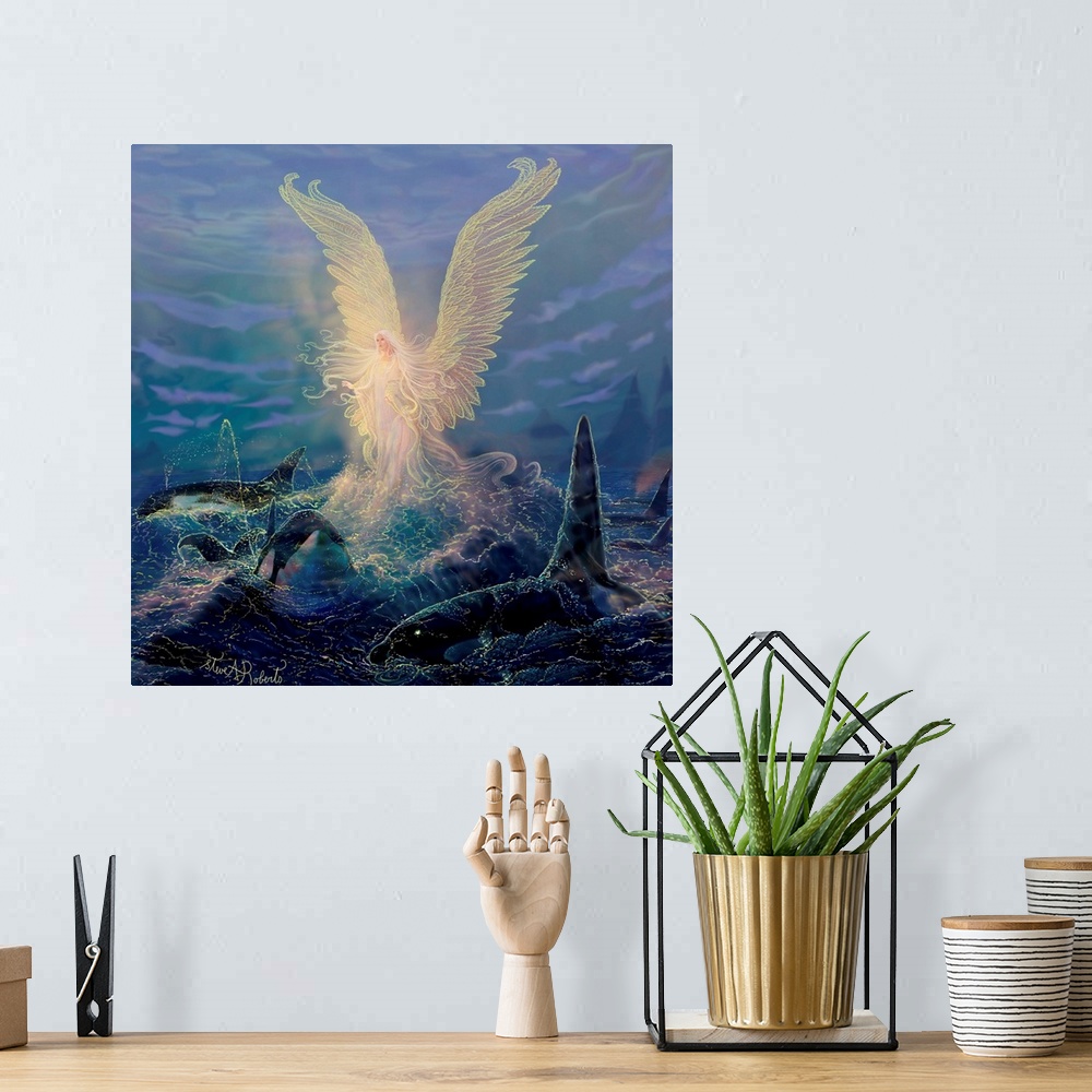A bohemian room featuring Angel Of The Sea