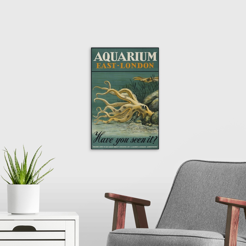 A modern room featuring Aquarium, East-London