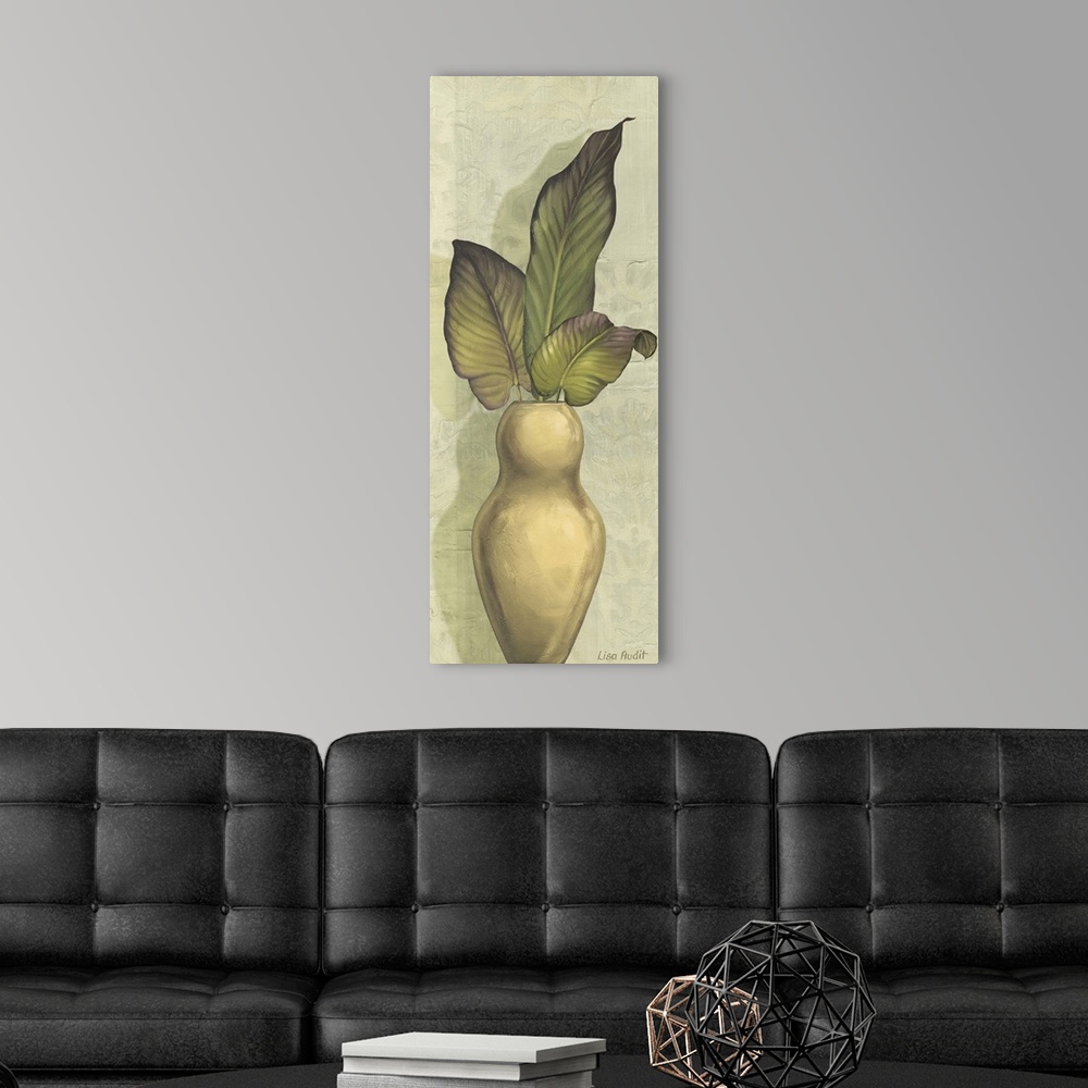 A modern room featuring Be Leaves VI