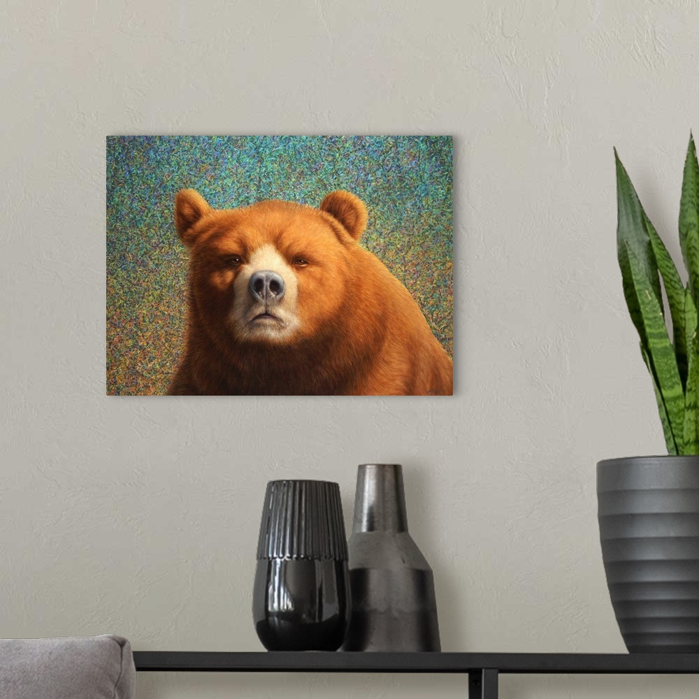 A modern room featuring Bearish
