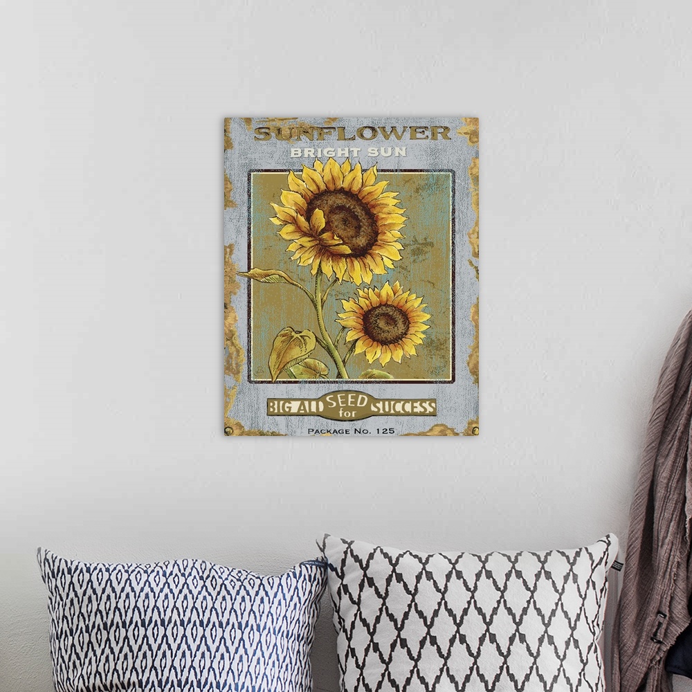 A bohemian room featuring Bright Sun Seeds