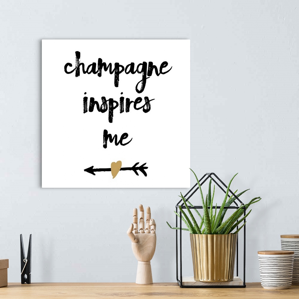 A bohemian room featuring Champagne