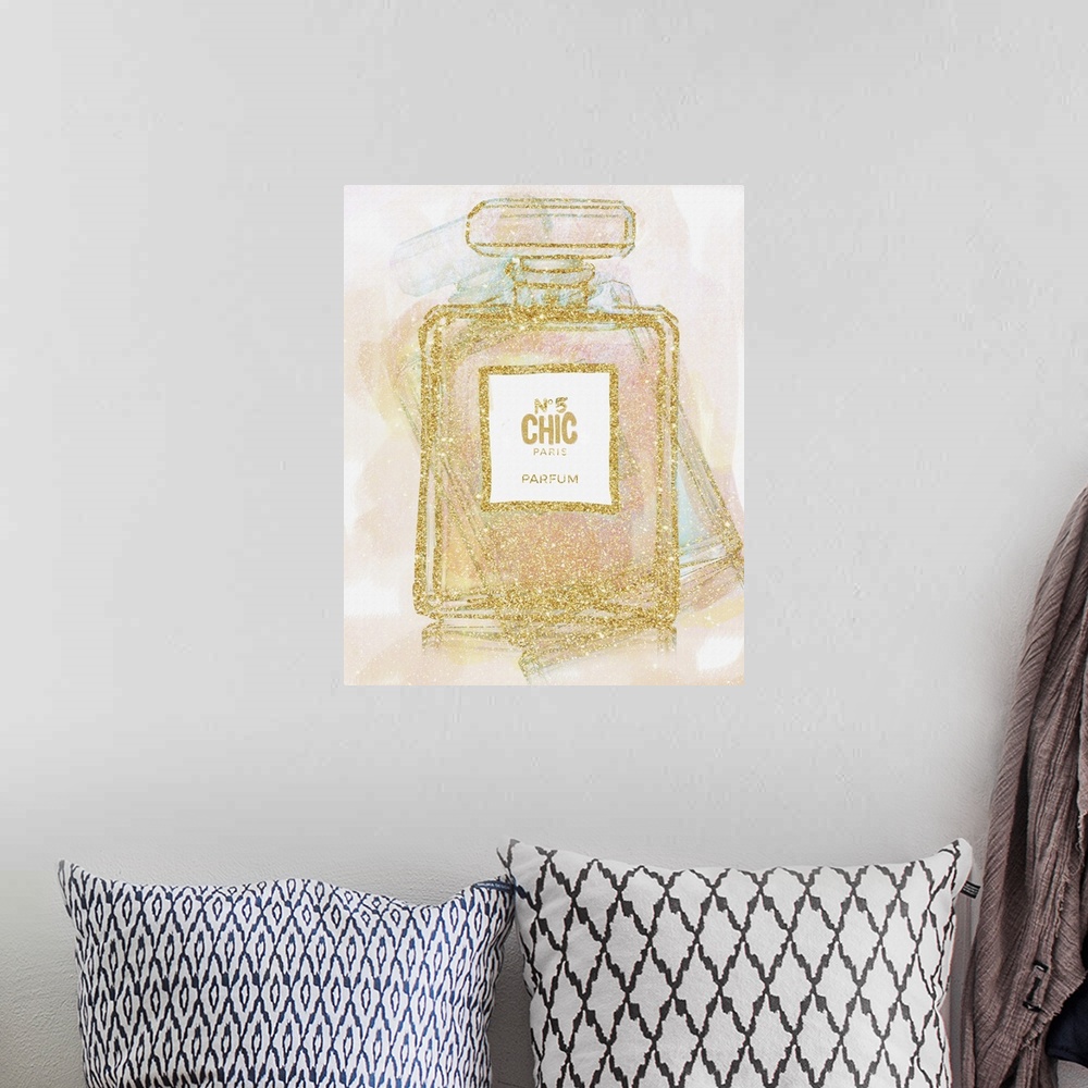 A bohemian room featuring Chic Bottle I