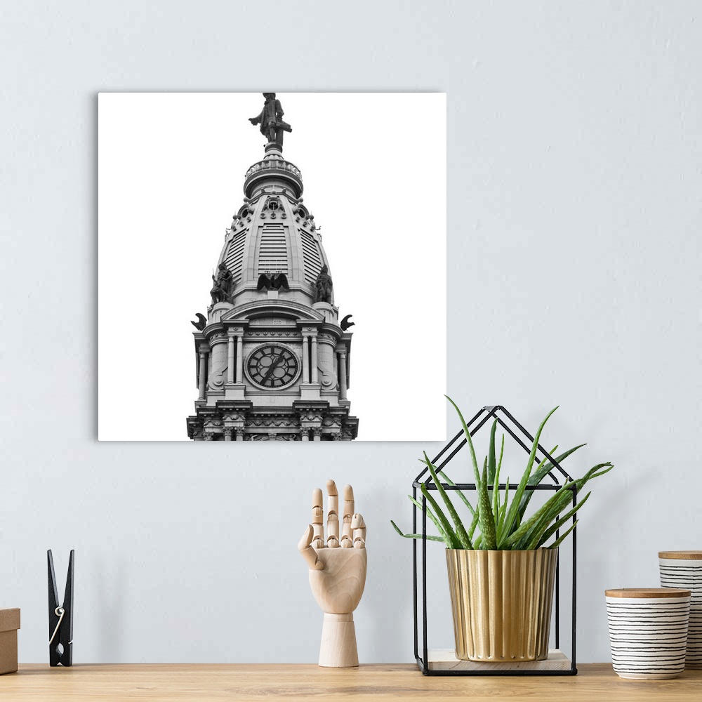 A bohemian room featuring City Hall Spire I