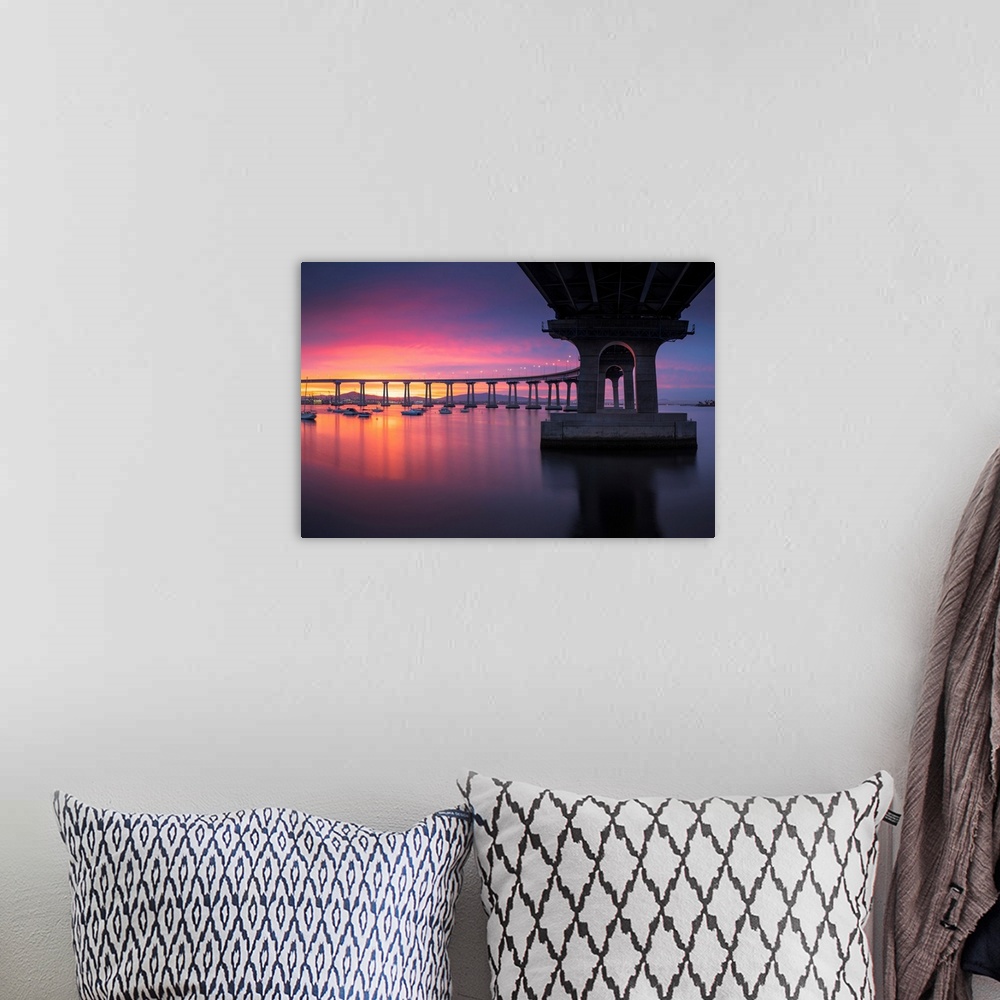 A bohemian room featuring Coronado Bridge 3