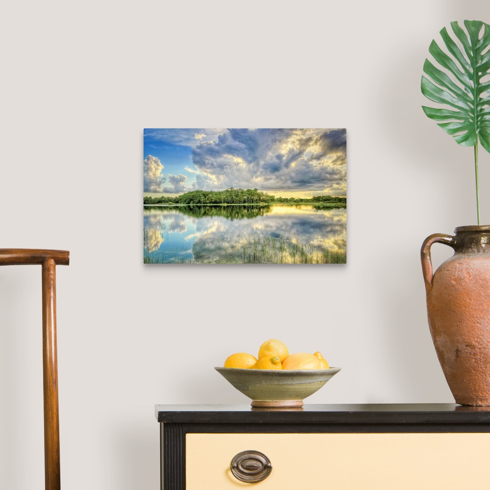 A traditional room featuring Everglades Sunset