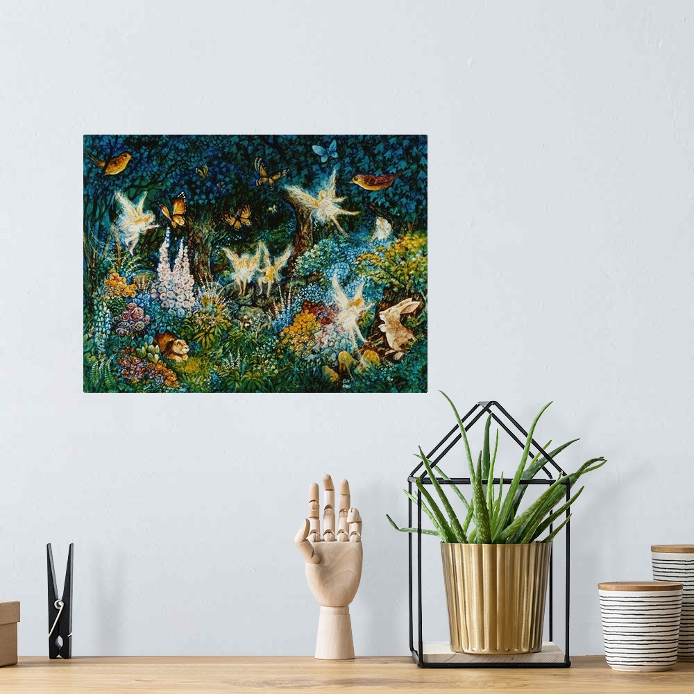 A bohemian room featuring Forest Fairies