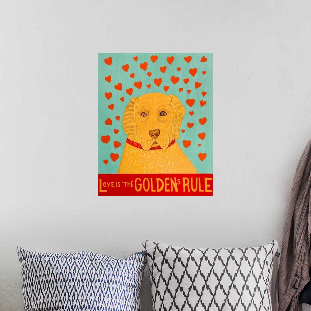 A bohemian room featuring Golden rule I