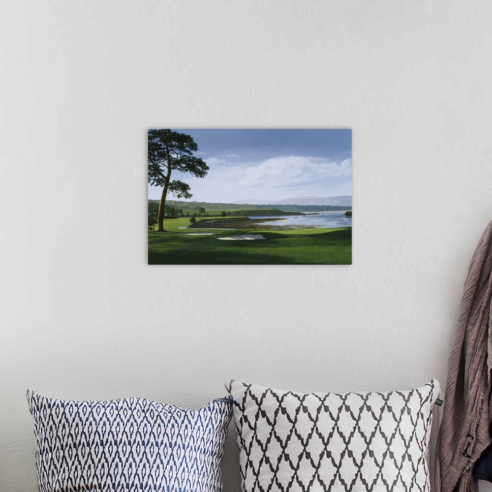 A bohemian room featuring Golf Course I