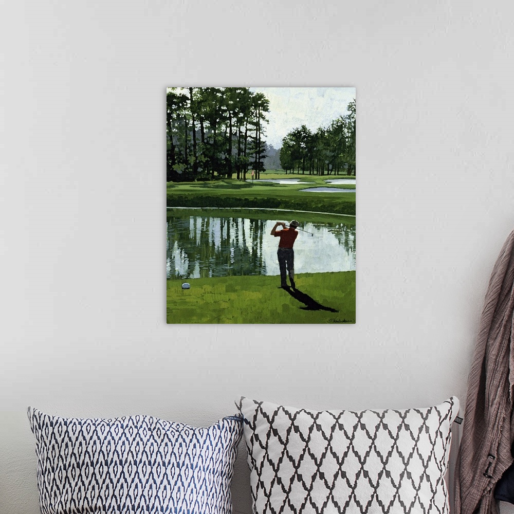 A bohemian room featuring Golf Course IX