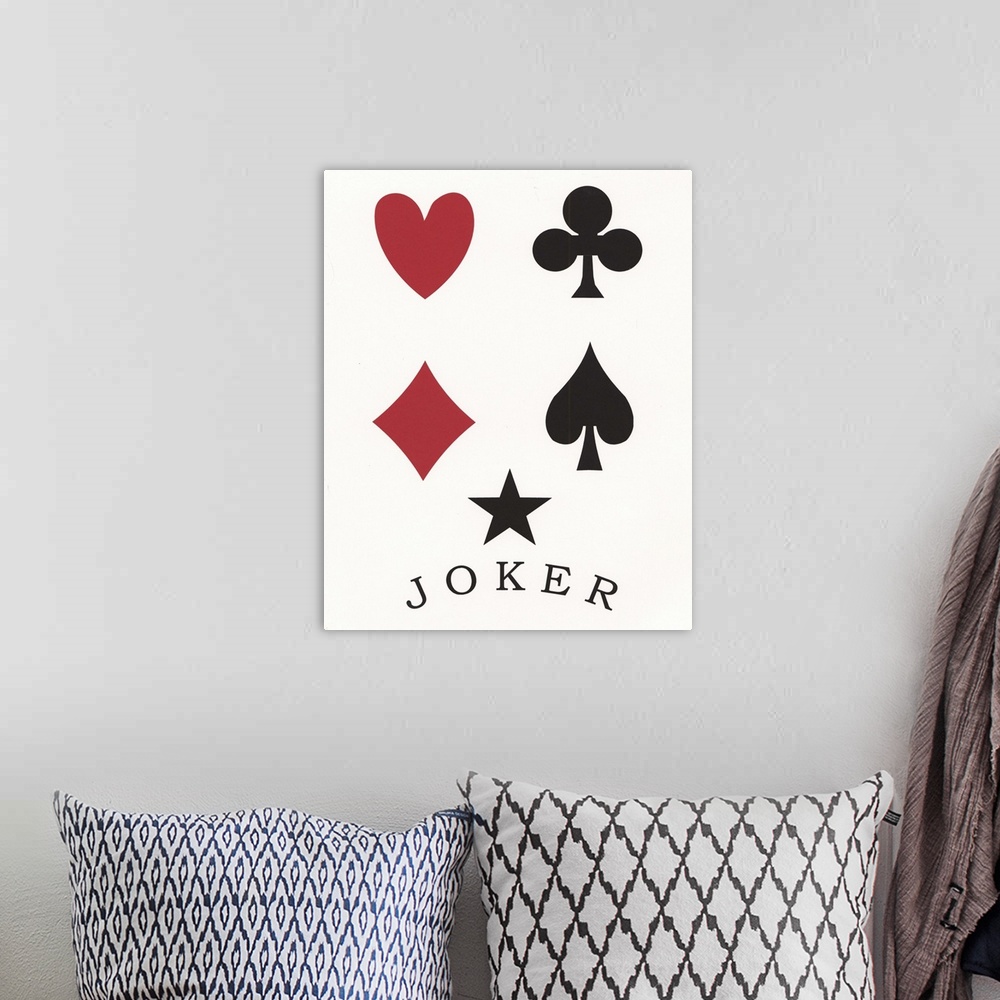A bohemian room featuring Joker