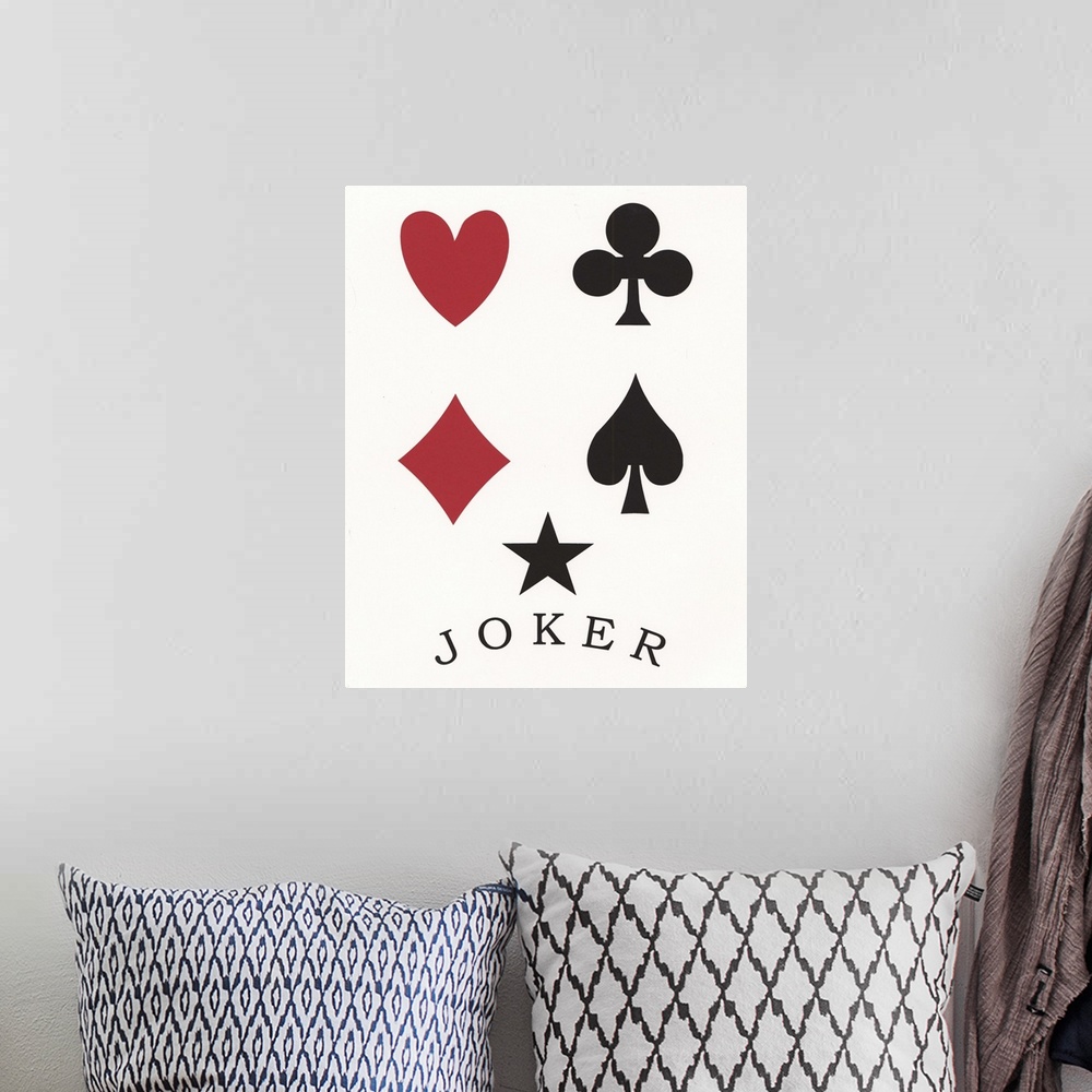 A bohemian room featuring Joker