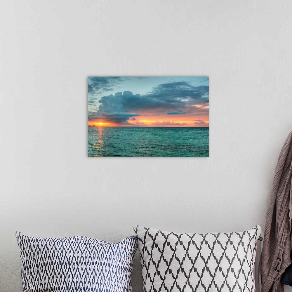A bohemian room featuring Key West Sunset VI