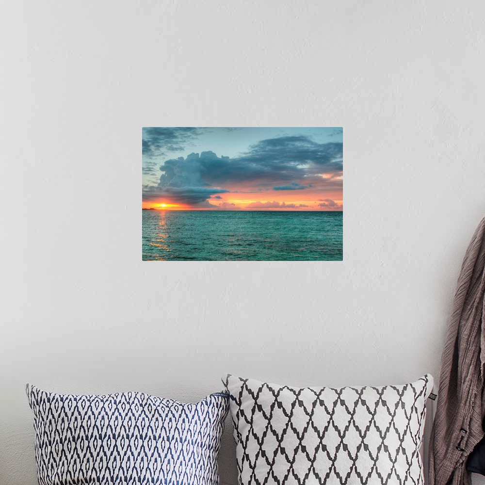 A bohemian room featuring Key West Sunset VI