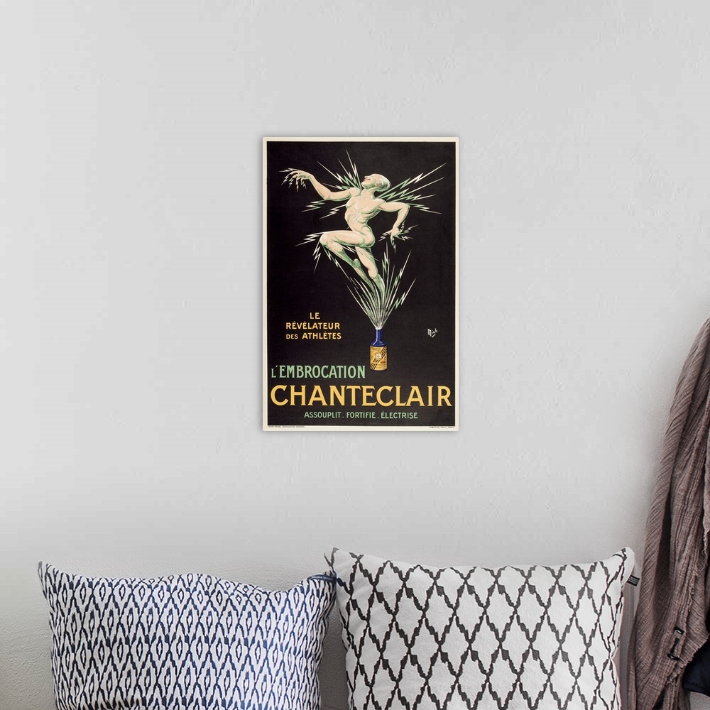 A bohemian room featuring L'Embrocation Chanteclair