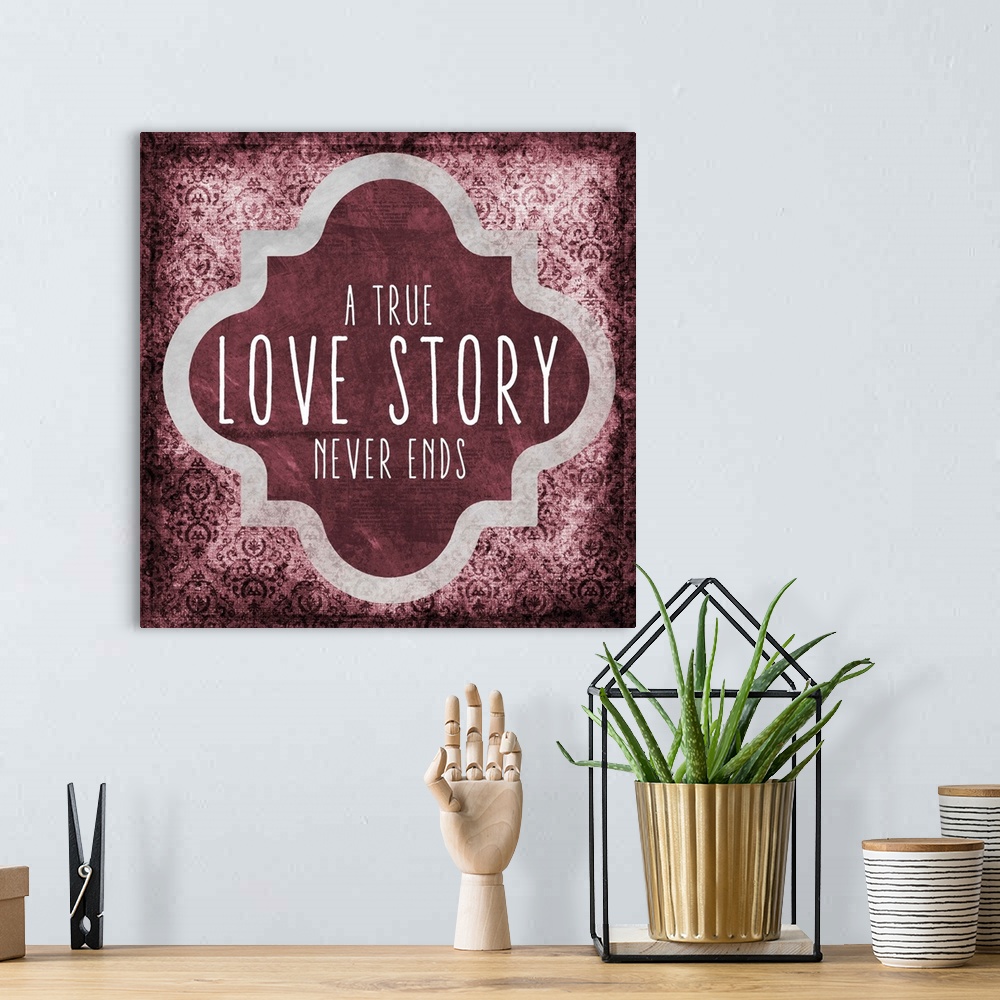 A bohemian room featuring Love Story