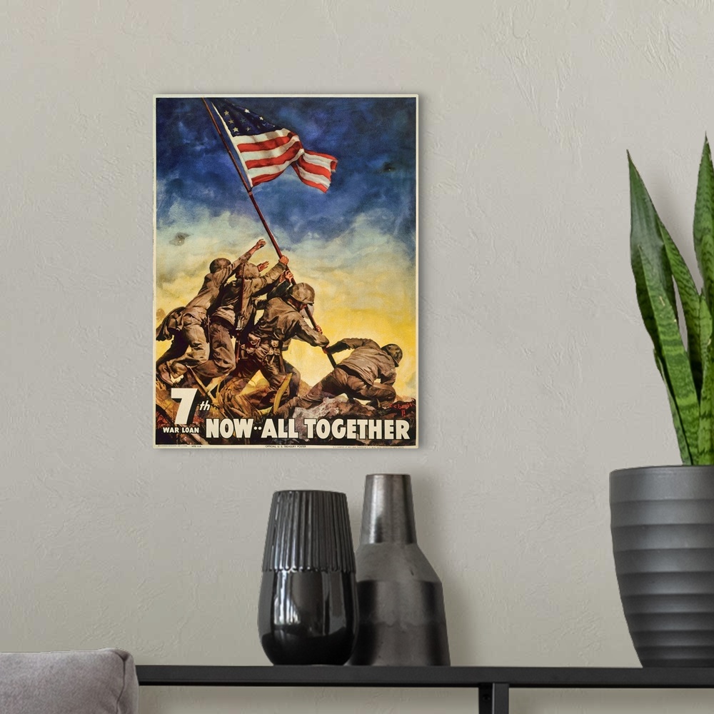 A modern room featuring Marines All Together