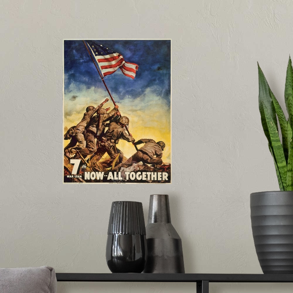 A modern room featuring Marines All Together