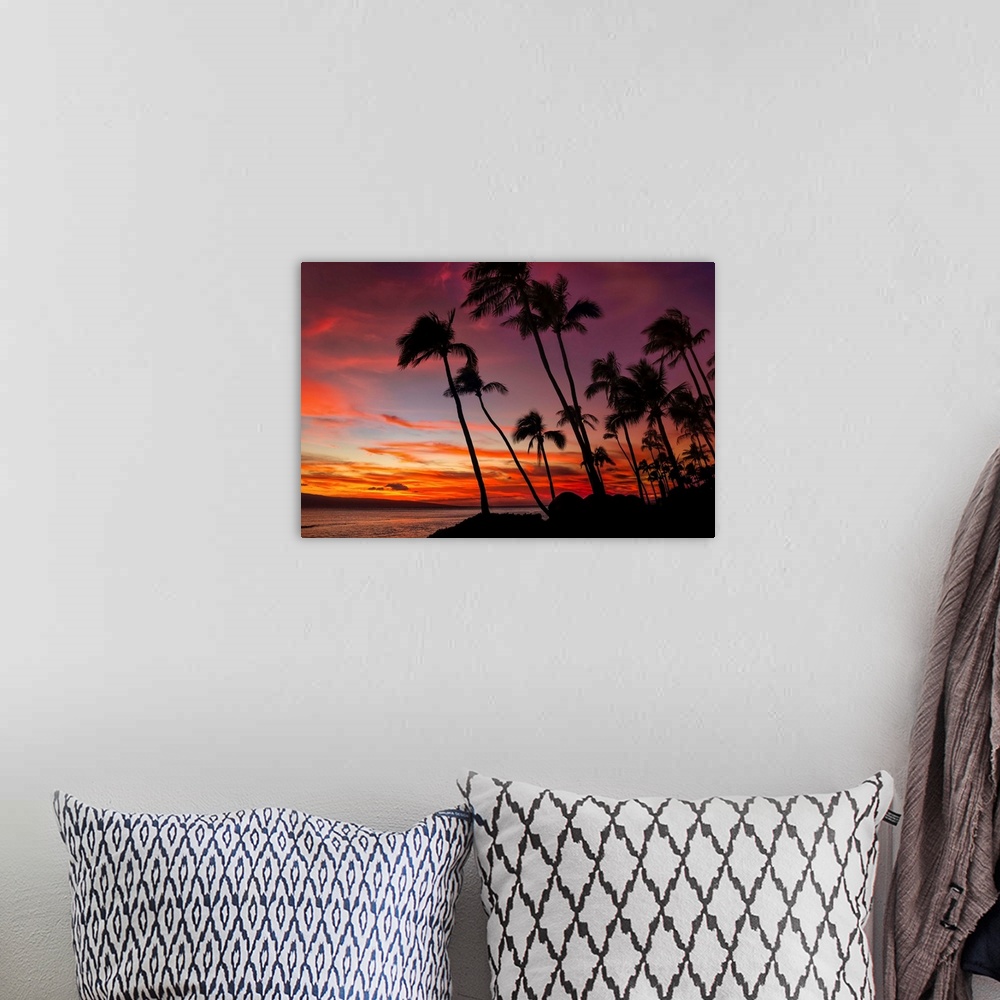 A bohemian room featuring Maui Sunset